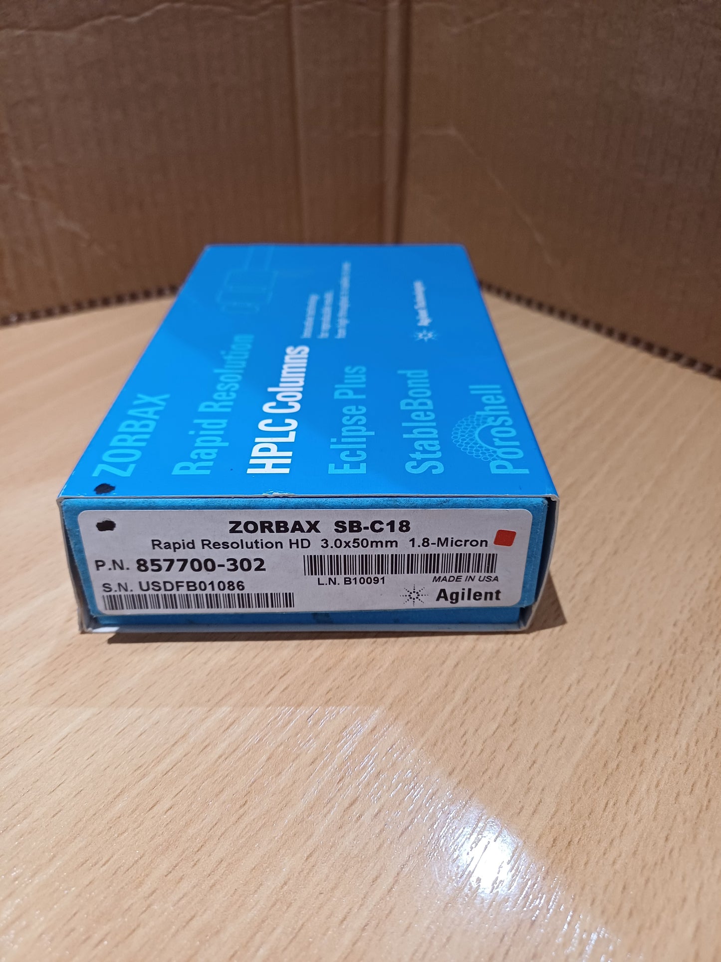 857700-302 - AGILENT, COLUMN ZORBAX SB-C18