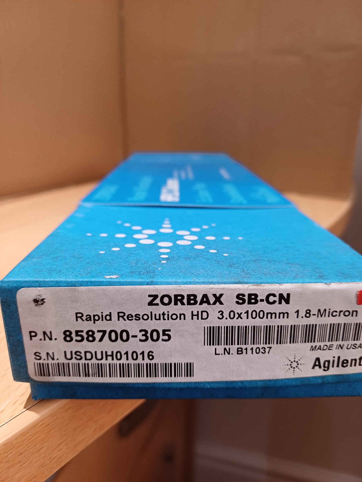 858700-305 - AGILENT, COLUMN ZORBAX SB-CN