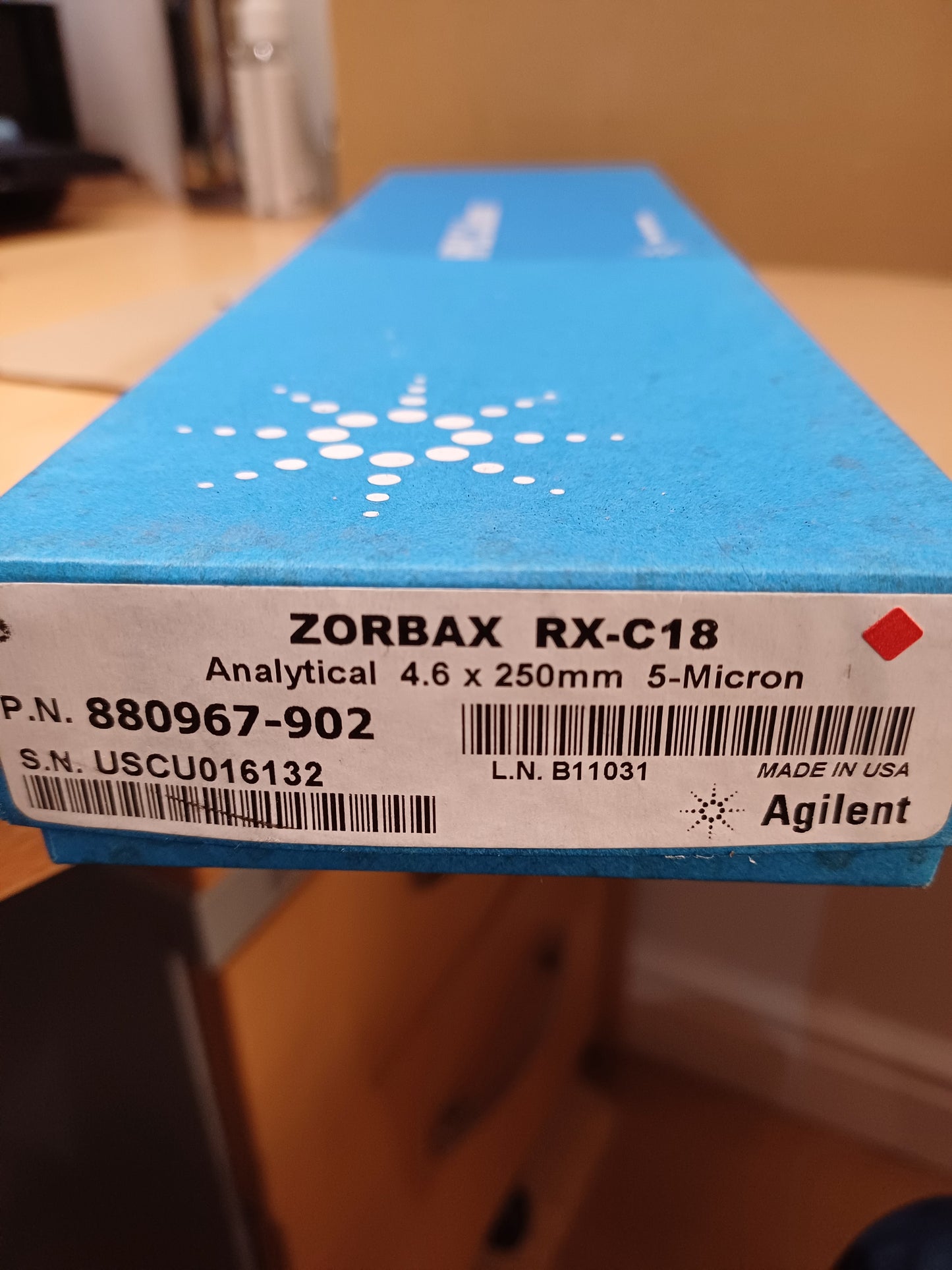 880967-902 -AGILENT, COLUMN ZORBAX RX-C18