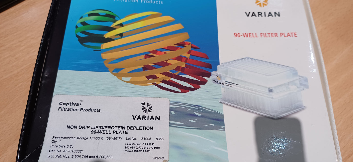 A59640002l Varian, Captiva Non DripLipid&Protein DepPit 1Pk,
