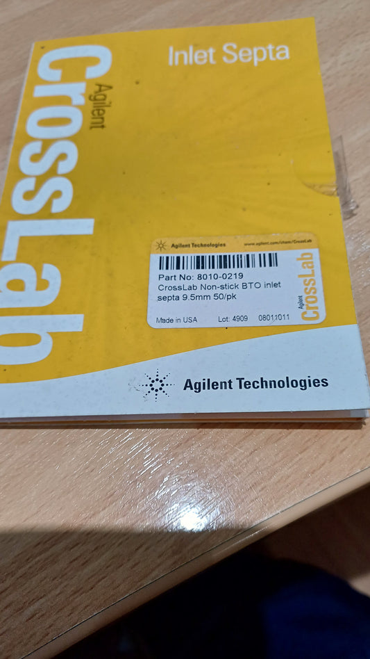 8010-0219 - AGILENT, CL BTO Inlet septa 9.5mm 48pk