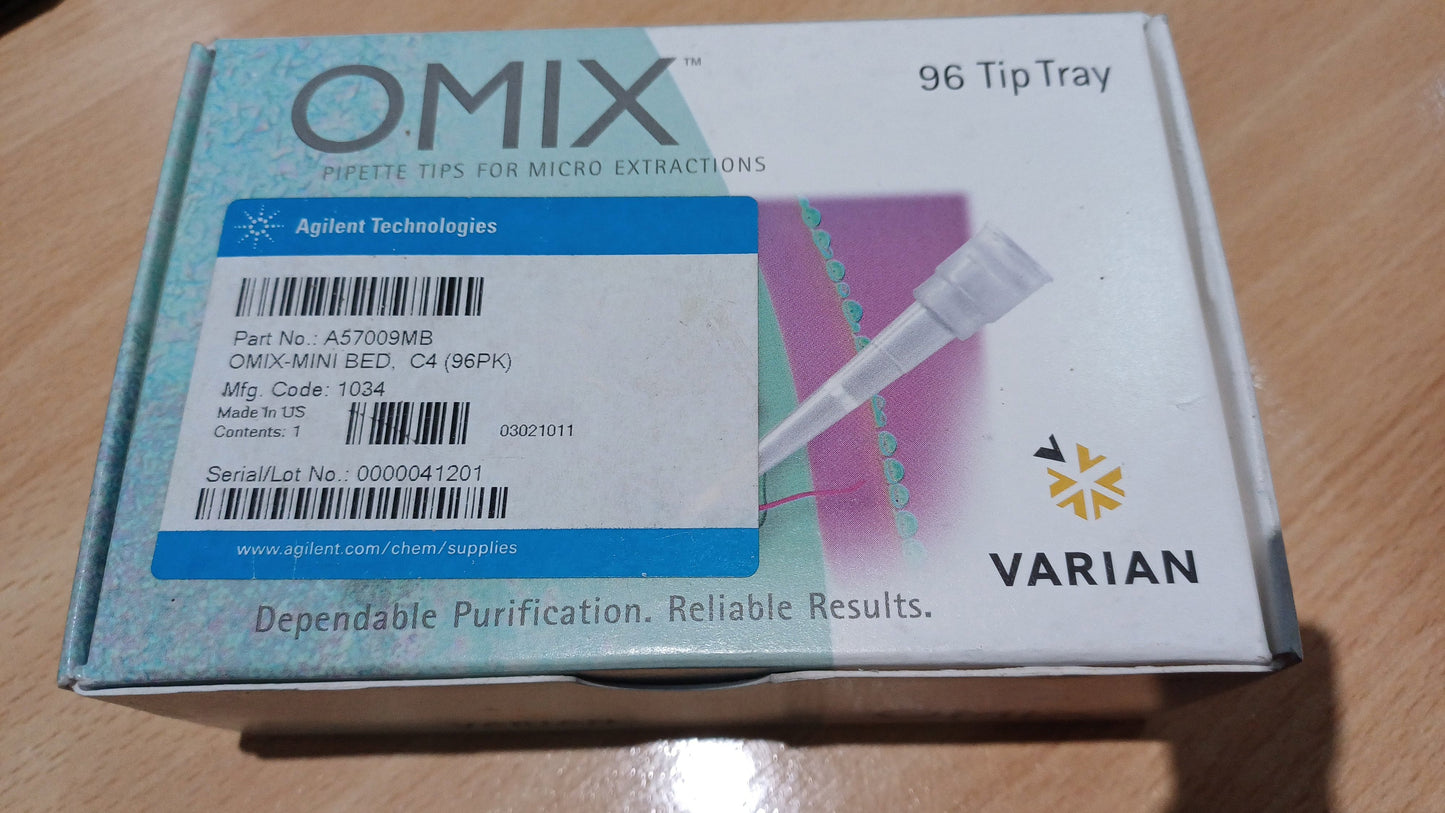 A57009MB Agilent, OMIX C4 Mini-Bed pipette tips 10ul